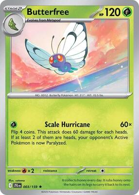 Butterfree 003/159 - Journey Together - Holo