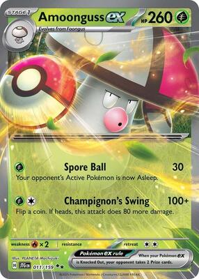 Amoonguss ex 011/159 - Journey Together - Holo