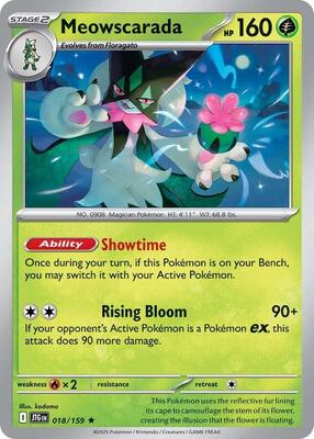 Meowscarada 018/159 - Journey Together - Holo