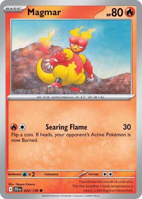 Magmar 020/159 - Journey Together - Non-Holo