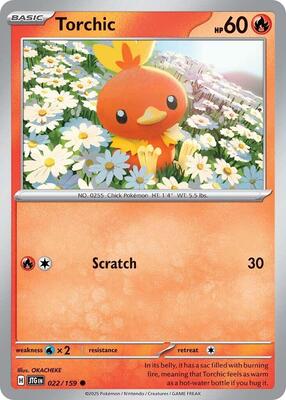 Torchic 022/159 - Journey Together - Non-Holo