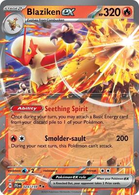 Blaziken ex 024/159 - Journey Together - Holo
