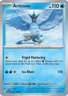 Articuno 032/159 - Journey Together - Non-Holo