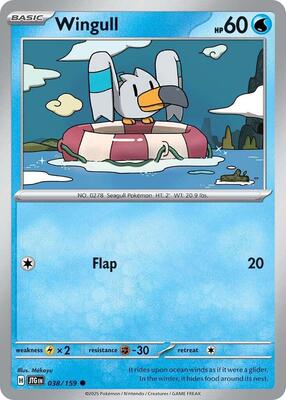 Wingull 038/159 - Journey Together - Non-Holo