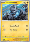Alolan Geodude 044/159 - Journey Together - Non-Holo