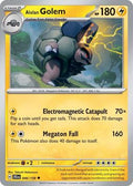 Alolan Golem 046/159 - Journey Together - Non-Holo