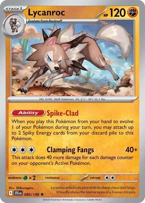 Lycanroc 085/159 - Journey Together - Reverse Holo