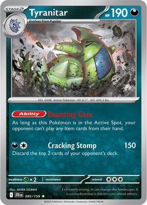 Tyranitar 095/159 - Journey Together - Holo