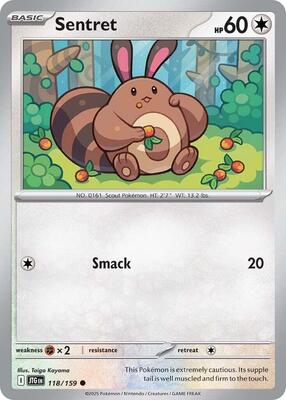 Sentret 118/159 - Journey Together - Reverse Holo