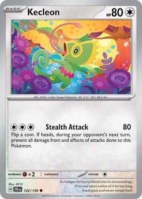 Kecleon 122/159 - Journey Together - Non-Holo