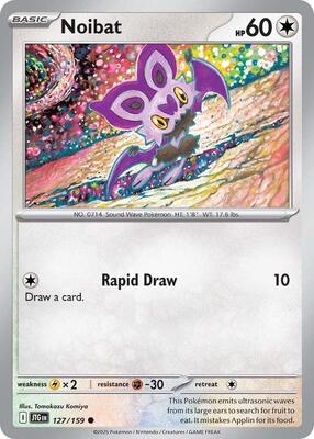 Noibat 127/159 - Journey Together - Reverse Holo