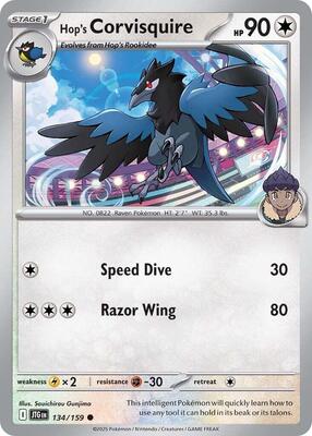 Hop's Corvisquire 134/159 - Journey Together - Reverse Holo