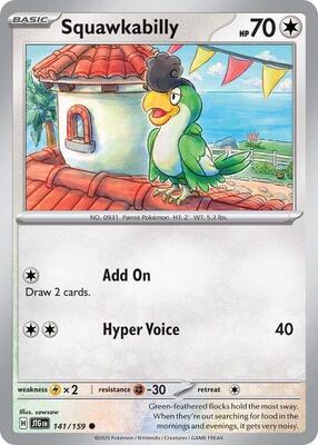 Squawkabilly 141/159 - Journey Together - Non-Holo