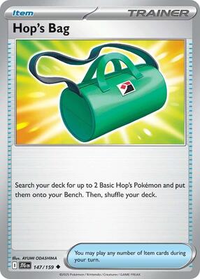 Hop's Bag 147/159 - Journey Together - Non-Holo