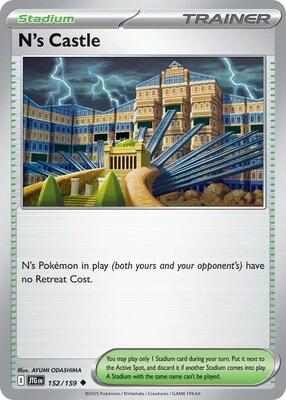 N's Castle 152/159 - Journey Together - Non-Holo