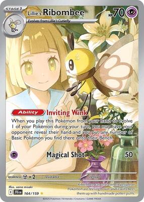 Lillie's Ribombee 164/159 - Journey Together - Holo
