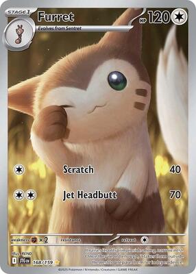 Furret 168/159 - Journey Together - Holo