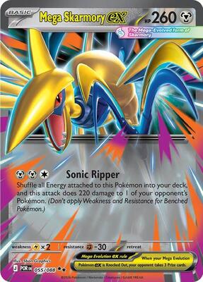 Mega Skarmory ex 055/088 - Perfect Order - Holo