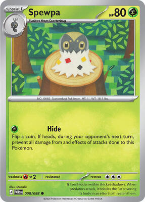 Spewpa 008/088 - Perfect Order - Non-Holo