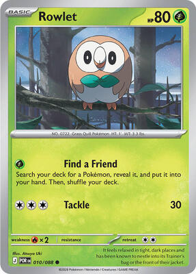 Rowlet 010/088 - Perfect Order - Reverse Holo