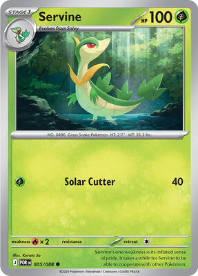 Servine 005/088 - Perfect Order - Non-Holo
