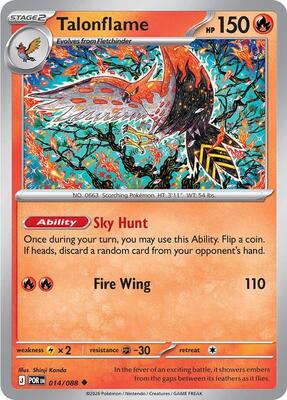 Talonflame 014/088 - Perfect Order - Non-Holo