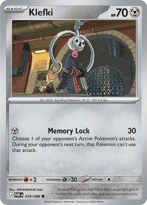 Klefki 059/088 - Perfect Order - Reverse Holo