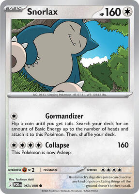 Snorlax 063/088 - Perfect Order - Non-Holo