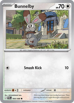 Bunnelby 064/088 - Perfect Order - Reverse Holo