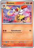 Braixen 012/086 - Chaos Rising - Reverse Holo