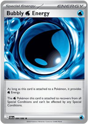 Bubbly W Energy 084/086 - Chaos Rising - Reverse Holo
