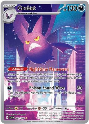 Crobat 093/086 - Chaos Rising - Holo