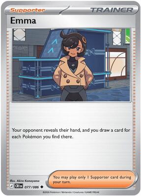 Emma 077/086 - Chaos Rising - Non-Holo