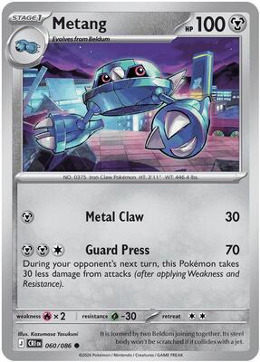 Metang 060/086 - Chaos Rising - Reverse Holo