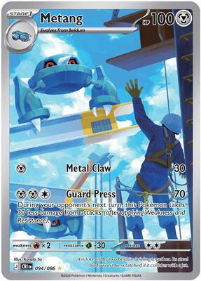 Metang 094/086 - Chaos Rising - Holo