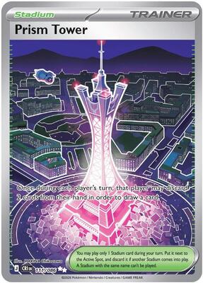 Prism Tower 111/086 - Chaos Rising - Holo