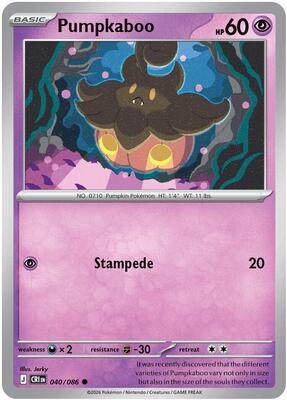 Pumpkaboo 040/086 - Chaos Rising - Reverse Holo