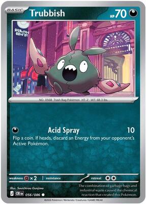 Trubbish 056/086 - Chaos Rising - Reverse Holo