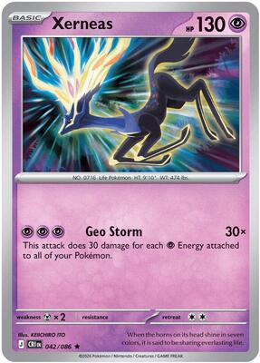 Xerneas 042/086 - Chaos Rising - Holo