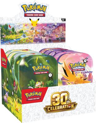 30th Celebration Mini Tin Display containing 10 tins