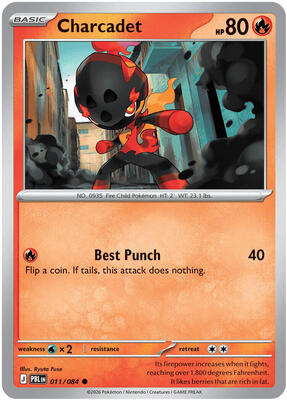Charcadet 011/084 - Pitch Black - Non-Holo