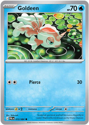 Goldeen 013/084 - Pitch Black - Reverse Holo