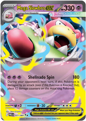 Mega Slowbro ex 031/084 - Pitch Black - Holo
