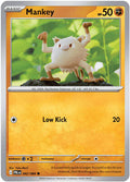 Mankey 042/084 - Pitch Black - Non-Holo