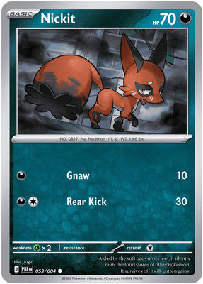Nickit 053/084 - Pitch Black - Non-Holo