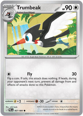 Trumbeak 067/084 - Pitch Black - Reverse Holo