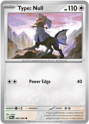 Type: Null 069/084 - Pitch Black - Reverse Holo