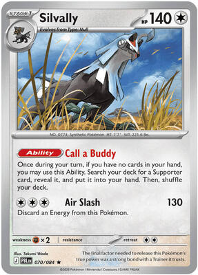 Silvally 070/084 - Pitch Black - Holo
