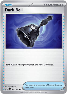 Dark Bell 075/084 - Pitch Black - Reverse Holo