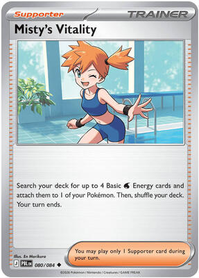 Misty's Vitality 080/084 - Pitch Black - Non-Holo